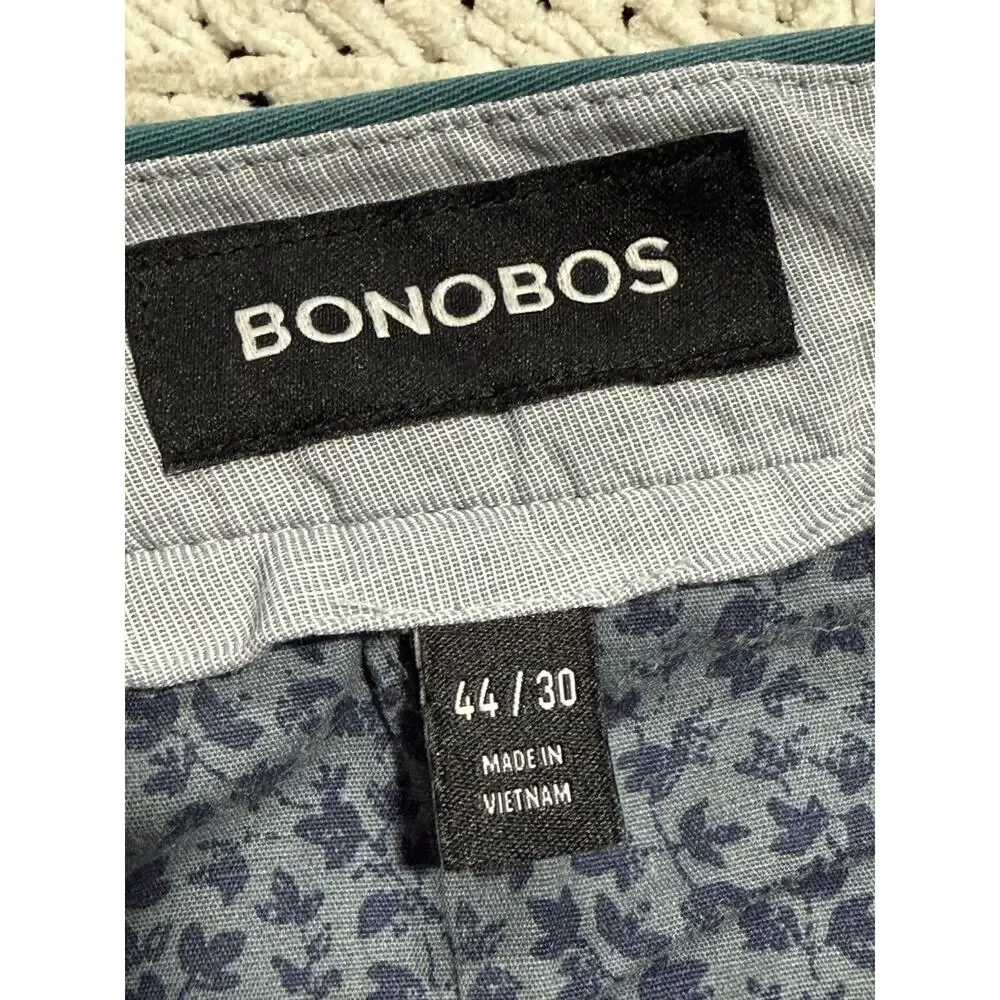 Bonobos The Chino 2.0 Slim Fit Pants Mens 44 x 30 Blue BPT10629S Chinos MSRP $99